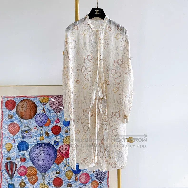 Hermes Hermes Silk Dress Size XXS / US 00 / IT 34 - 1 Thumbnail