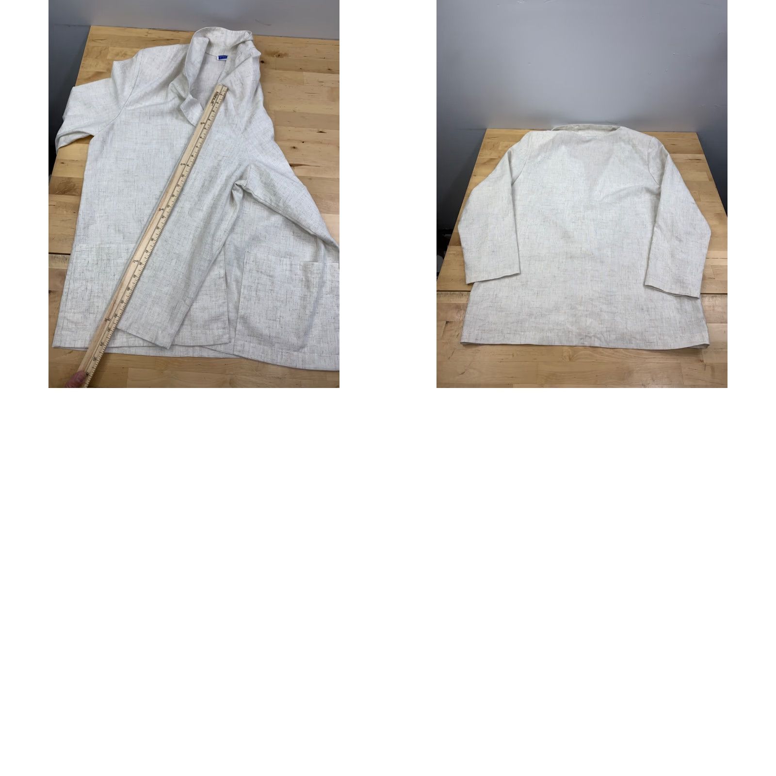 Vintage VINTAGE Cape Cod Sportswear Blazer Womens 16 Beige Casual 1990s Suit Jacket/Blazer USA 11214 Size XXL / US 16-18 / IT 52-54 - 8 Thumbnail