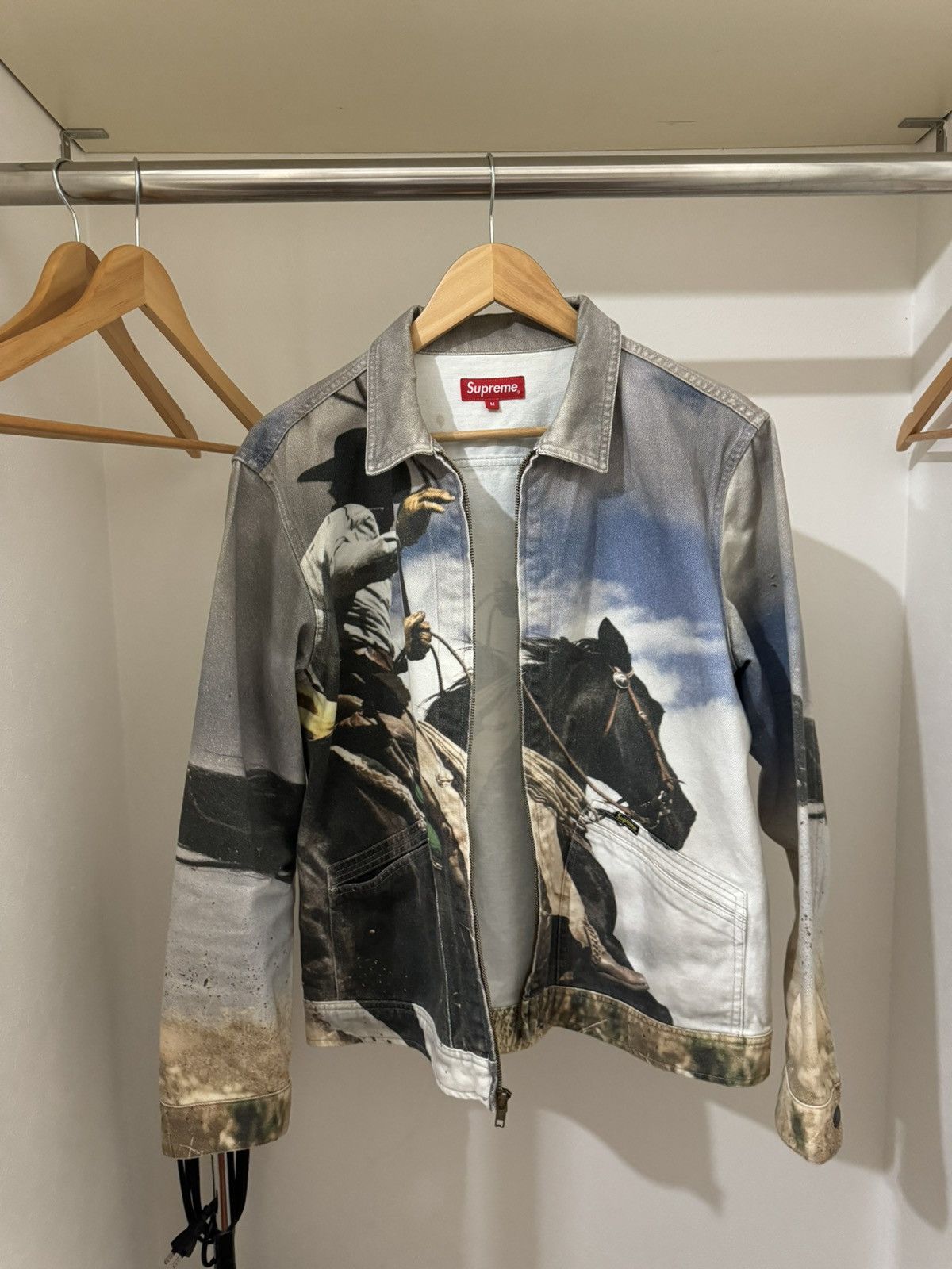 Supreme Supreme Cowboy Denim Jacket Size US M / EU 48-50 / 2 - 13 Thumbnail