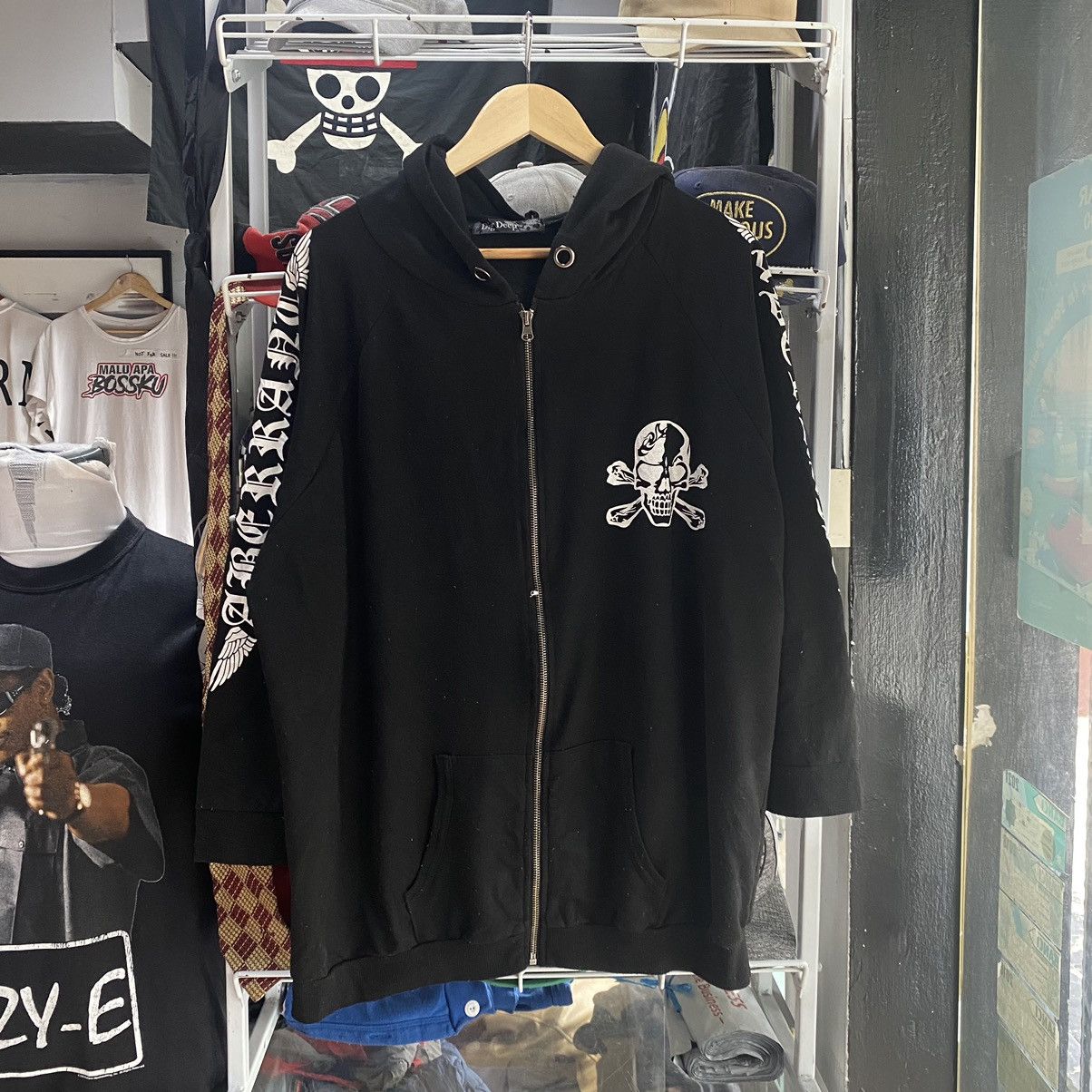 Hysteric Glamour × If Six Was Nine × Le Grande Bleu (L.G.B.) Dig Deep Zip Up Hoodie Poem if six was nine style Size US XL / EU 56 / 4 - 2 Thumbnail