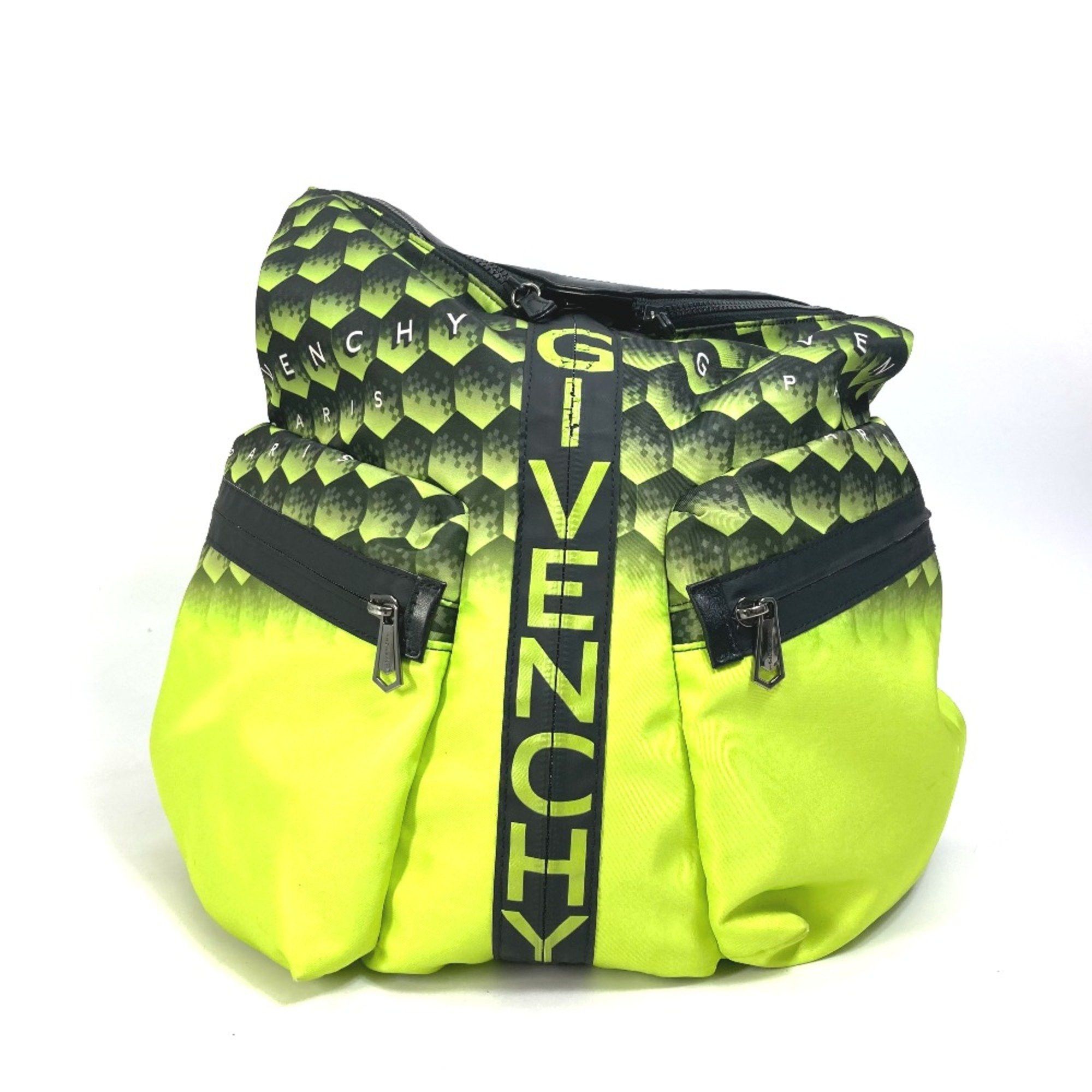 Givenchy Givenchy logo Bag Backpack yellow Black Size ONE SIZE - 1 Thumbnail