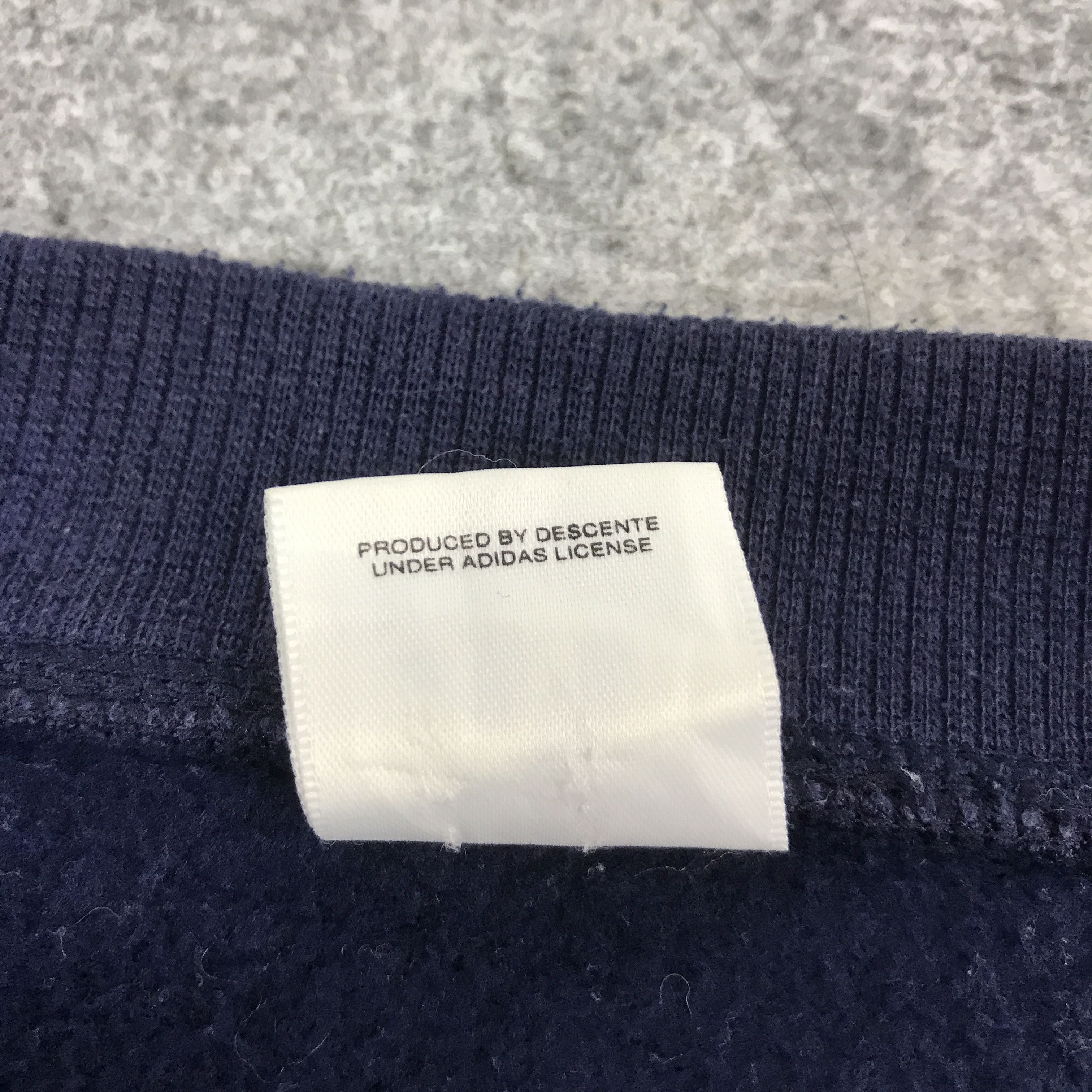 Adidas adidas fleece V-Neck Yohji yamamoto custom art sweatshirt Size US M / EU 48-50 / 2 - 11 Thumbnail