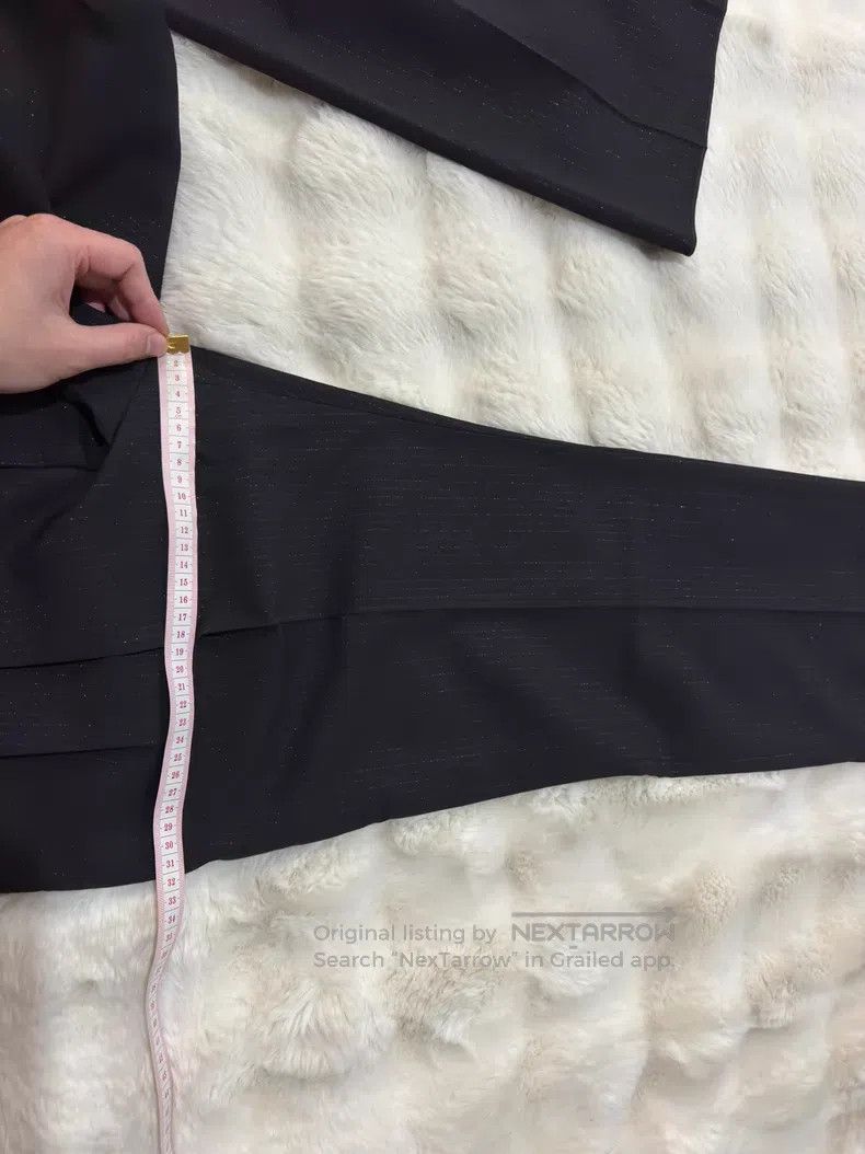 Saint Laurent Paris Saint Laurent Paris Slim Fit Double Pleat Men's Trousers w Size US 28 / EU 44 - 8 Thumbnail