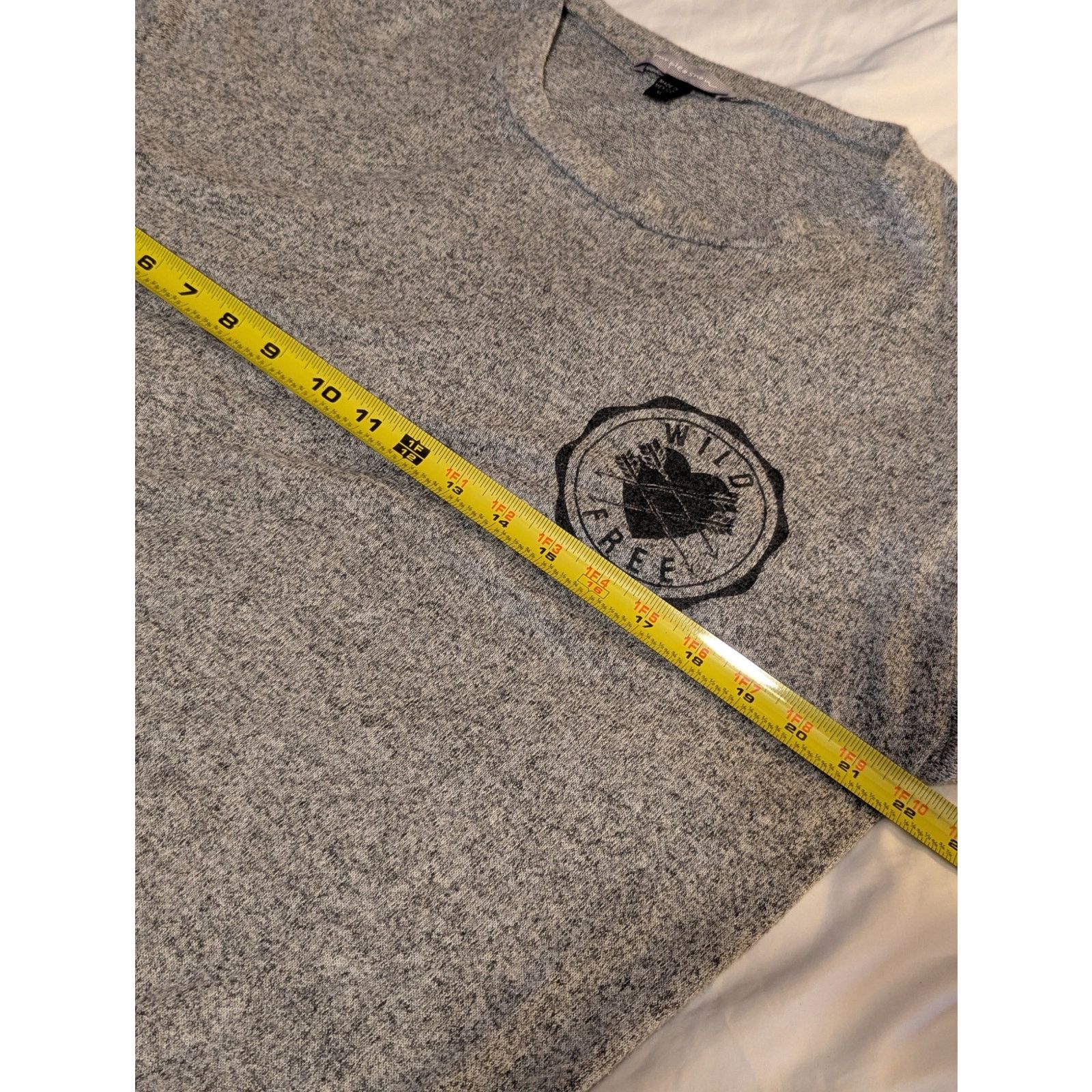 Gap Purple Snow Wild Free Grey Thin Stretchy Sweater Womens XL Size XL / US 12-14 / IT 48-50 - 5 Thumbnail