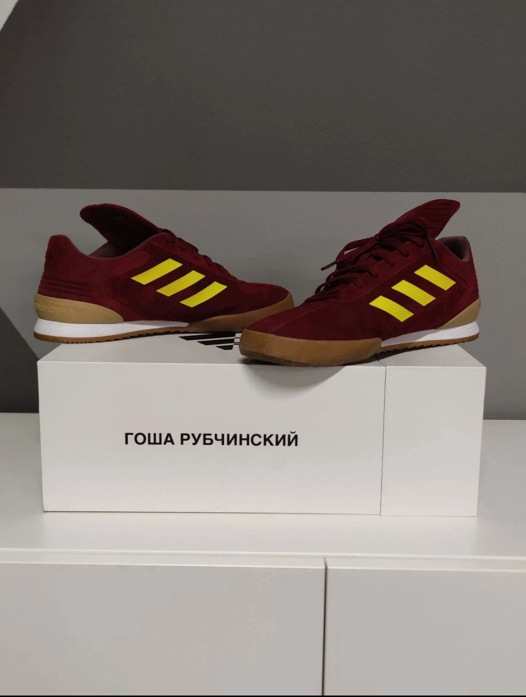 adidas gazelle silver green womens adidas x Gosha Rubchinskiy Copa main image 0