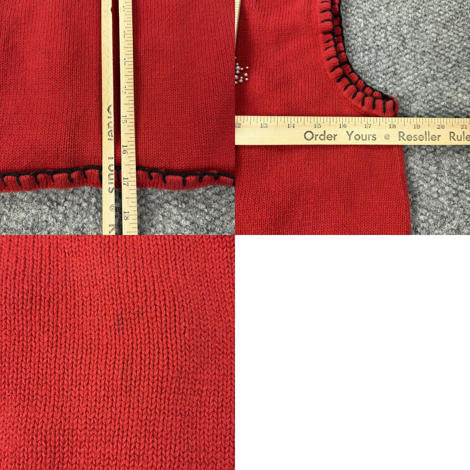 Vintage Designers Originals Studio Sweater Vest Womens Medium Holiday Christmas Snowman Size M / US 6-8 / IT 42-44 - 8 Thumbnail