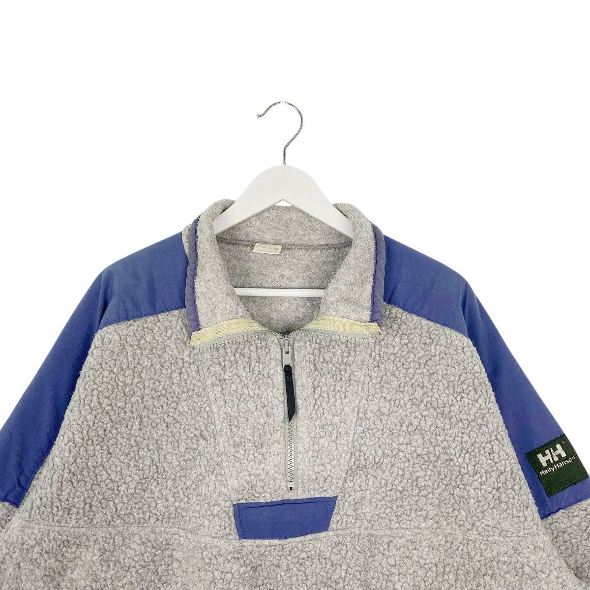 Other Vintage Helly Hensen Hoodie Sweater Fleece Gray Size L Size US L / EU 52-54 / 3 - 4 Thumbnail