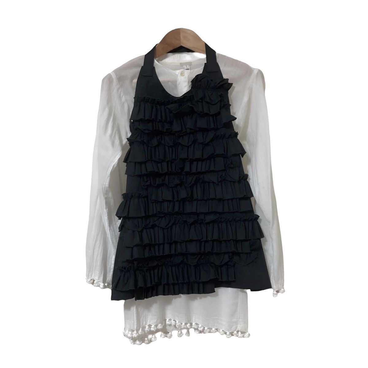 Comme des Garcons Comme Des garcon frill vest Size US S / EU 44-46 / 1 - 1 Thumbnail