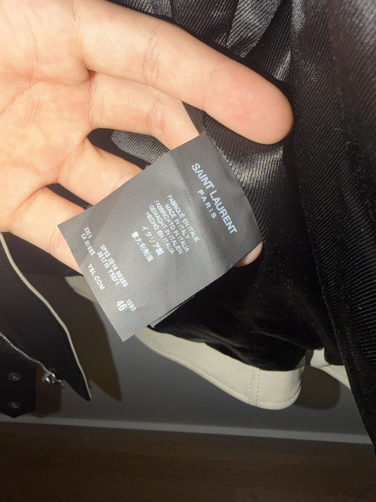 Saint Laurent Paris Saint Laurent Paris hedi slimane leather bike jacket Size US S / EU 44-46 / 1 - 4 Thumbnail