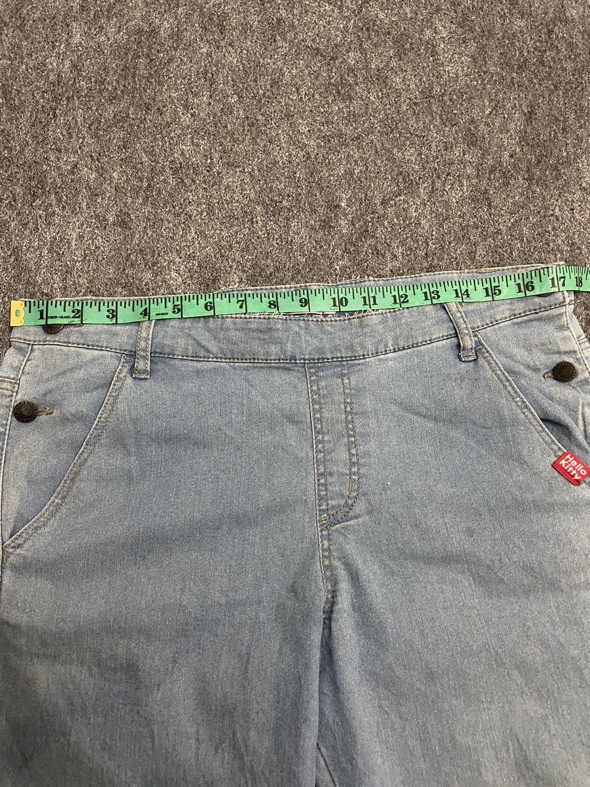 Hysteric Glamour × Japanese Brand vintage y2k denim pants hello kitty baggy pants Size 33" - 12 Thumbnail