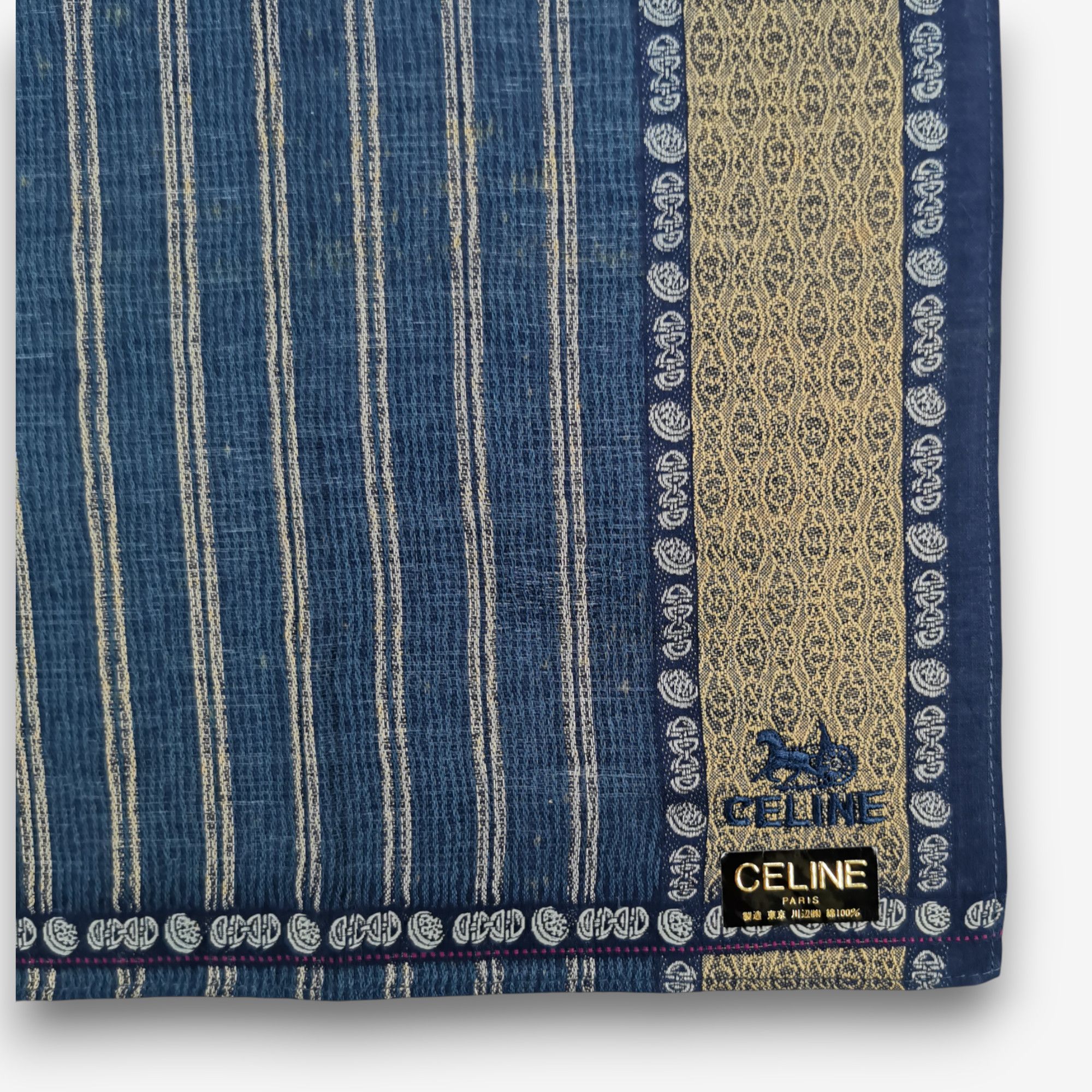 Celine Vintage Celine Handkerchief Pocket Square Bandana Size ONE SIZE - 3 Thumbnail