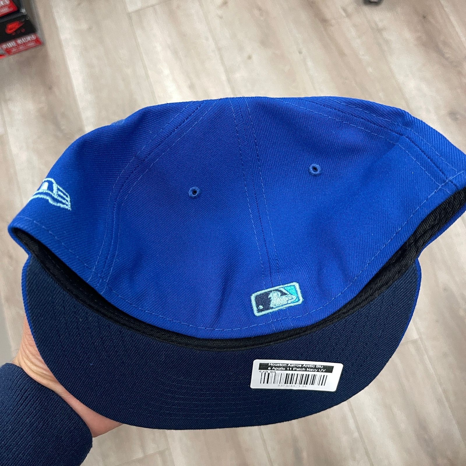 New Era Houston Astros NASA Spaceship apollo 11 Blue Fitted Hat CaP Size ONE SIZE - 4 Thumbnail