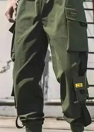 Jean Hip Hop Joggers Cargo Pants Men Harem Pants Size US 27 - 4 Thumbnail
