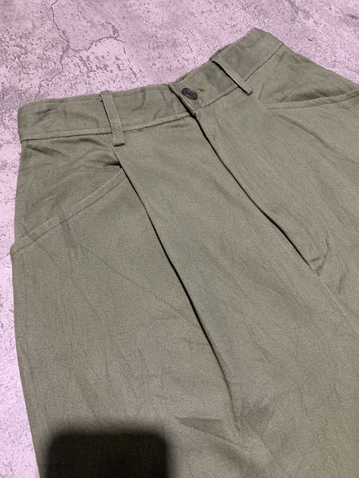 If Six Was Nine Niko and… army green pleated balloon pants Size US 27 - 4 Thumbnail