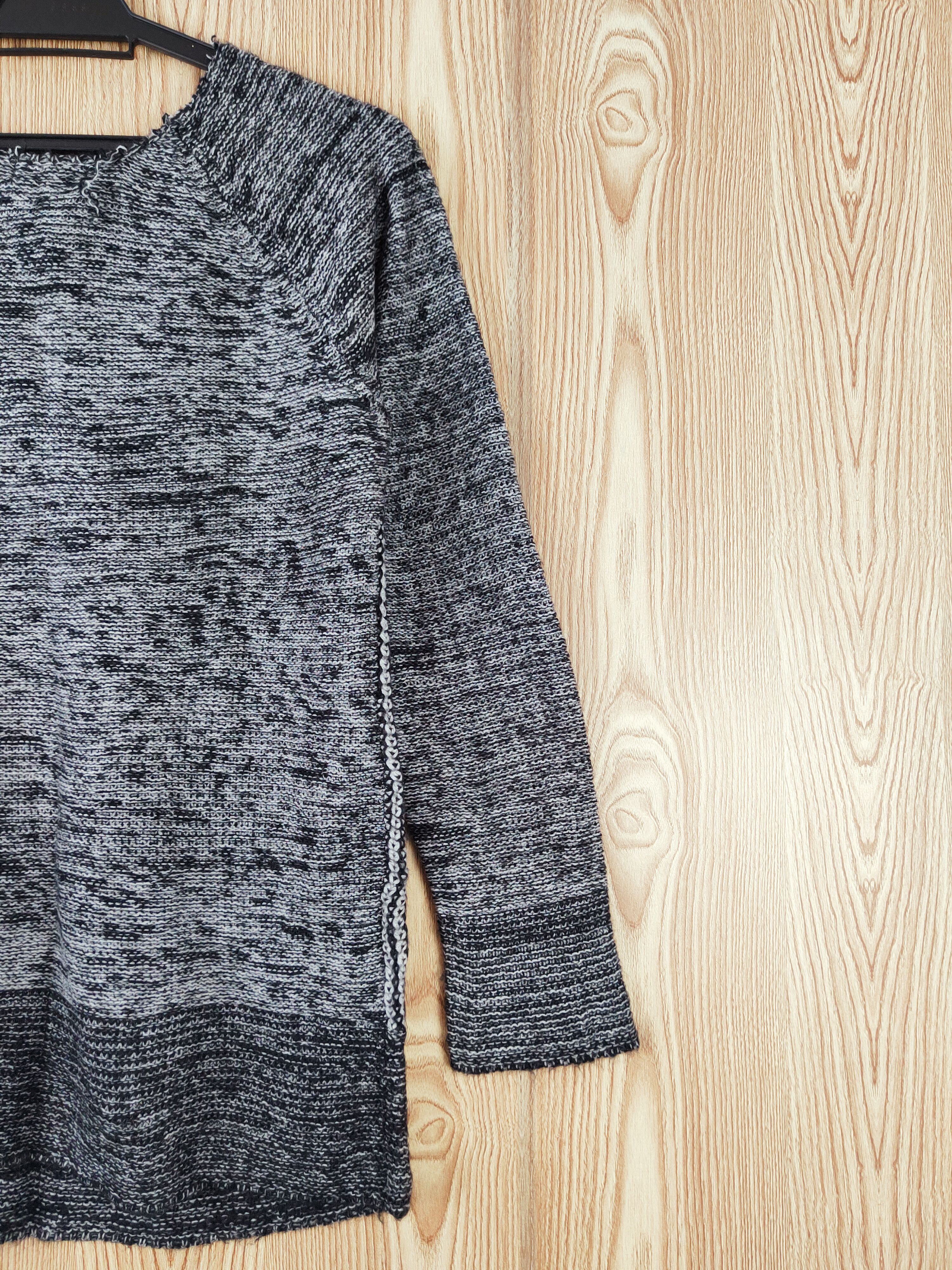 Homespun Knitwear × Japanese Brand × Vintage A.v.v Standard Black Knitwear Sweatshirts #W868 Size M / US 6-8 / IT 42-44 - 9 Thumbnail