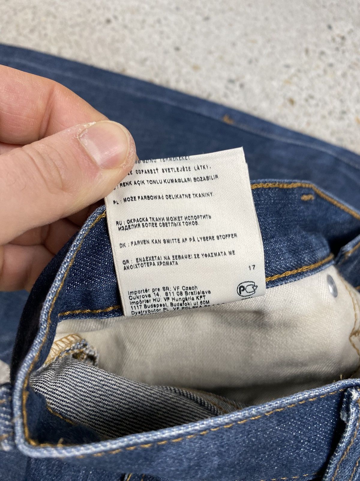 Wrangler Wrangler raw selvedge denim jeans japan shuttle loom Size US 31 - 9 Thumbnail