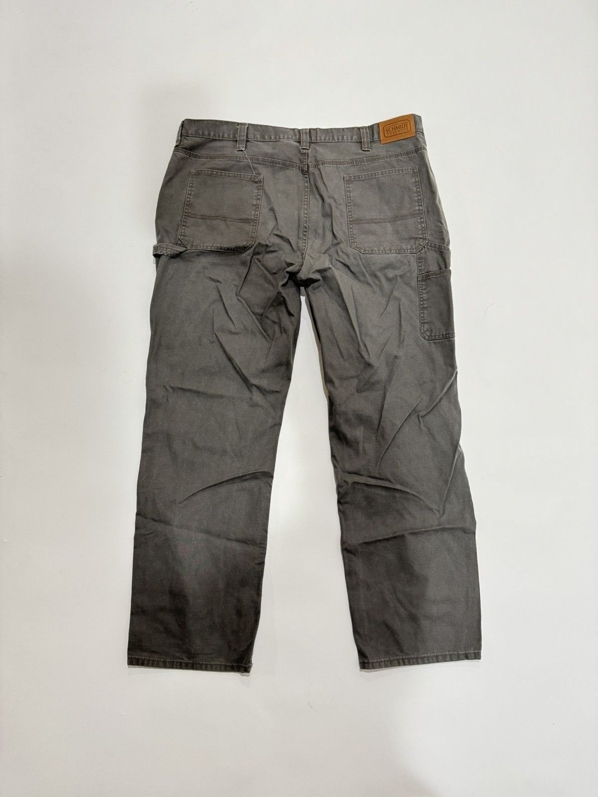 Vintage CE Schmidt Workwear Carpenter Jeans Men's Work Pants 42 X 34 Size US 42 / EU 58 - 2 Thumbnail
