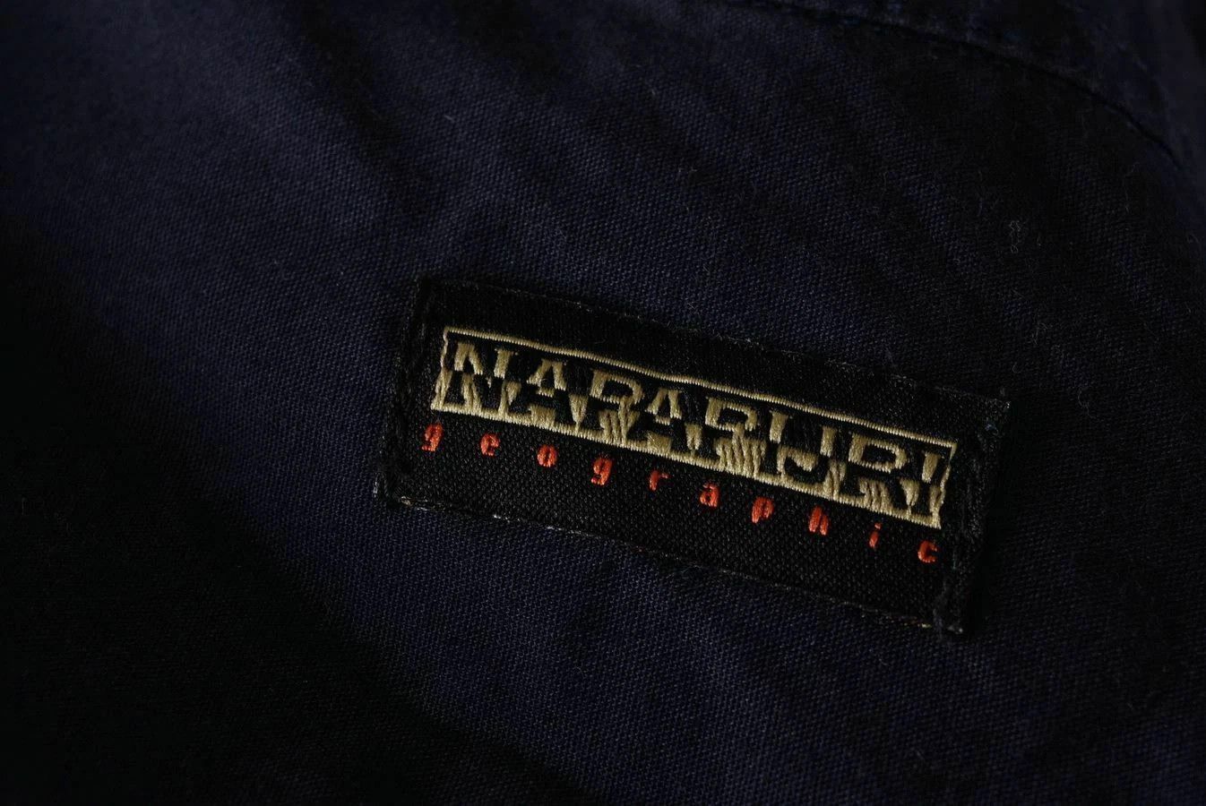 Napapijri Napapijri Long Sleeve Casual Shirt Navy Blue Button Down Size US S / EU 44-46 / 1 - 4 Thumbnail