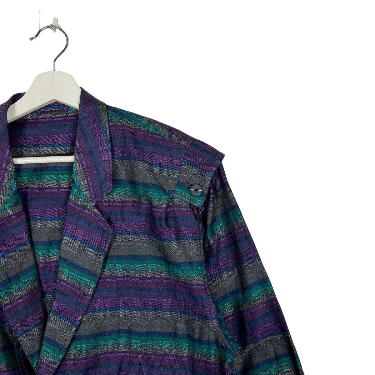 Nazareno Gabrielli 🔥 NAZARENO GABRIELLI SPORTS STRIPE JACKET Size M / US 6-8 / IT 42-44 - 6 Thumbnail