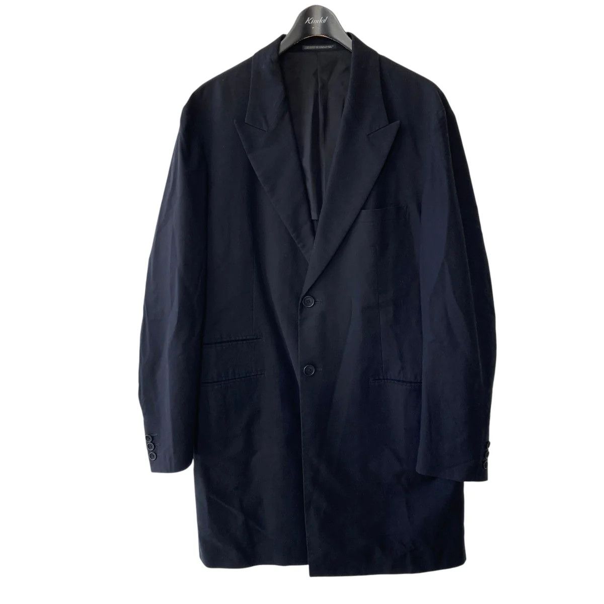 BLACK Scandal Yohji Yamamoto peak lapel zip jacket