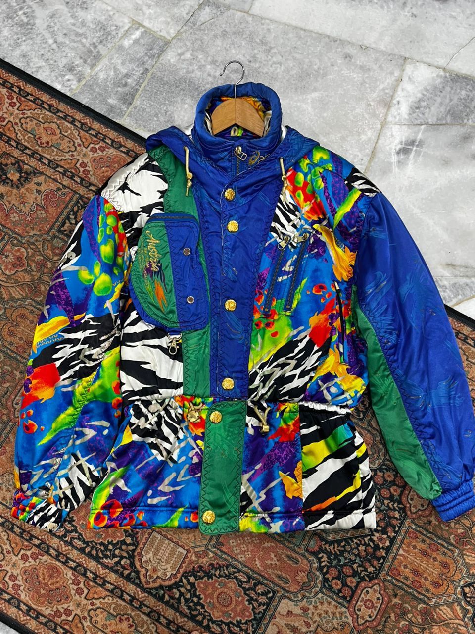 Asics × Vintage Vintage 80’s Ski ⛷️ Austria Jacket Size US L / EU 52-54 / 3 - 1 Thumbnail
