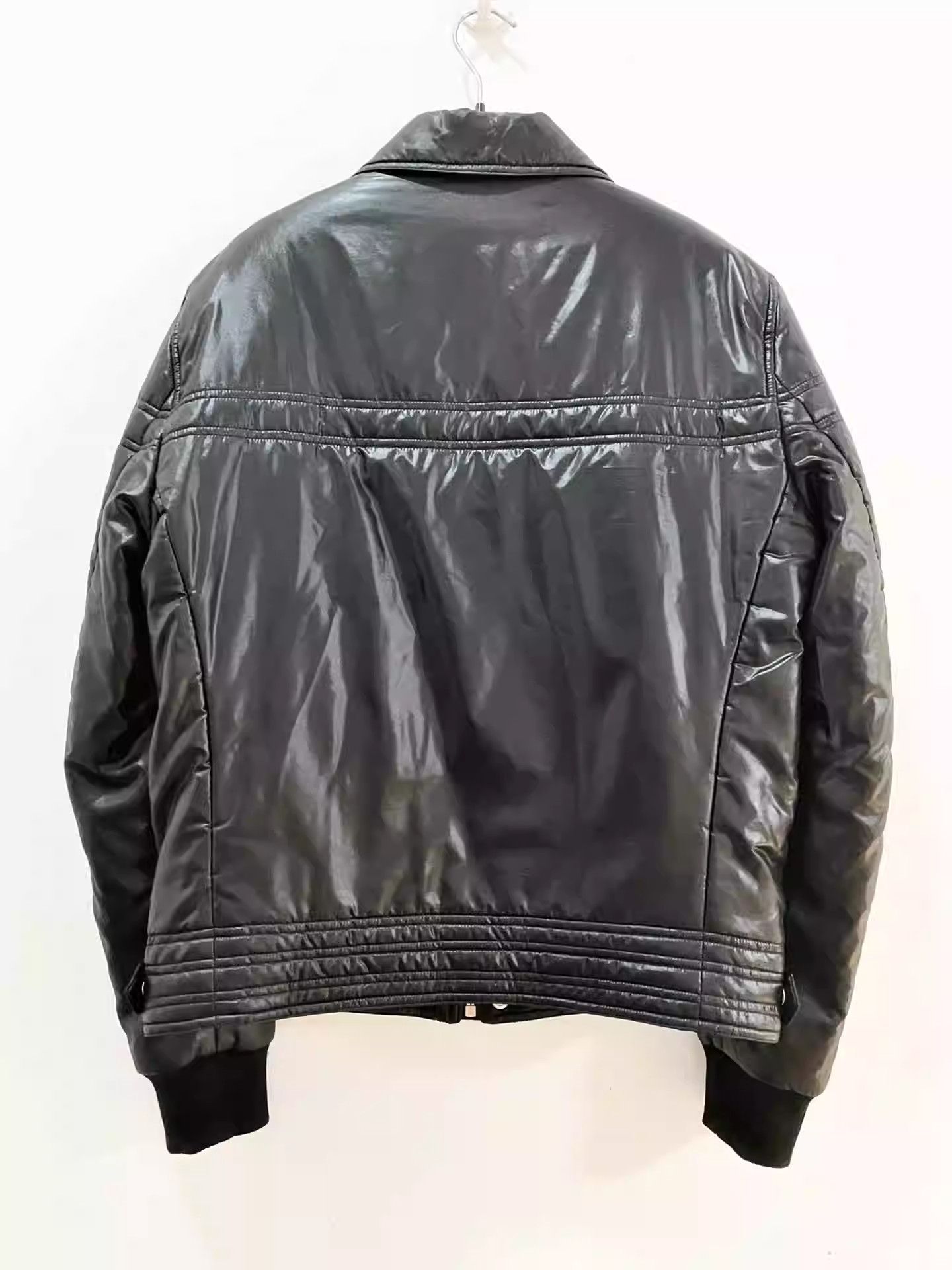 Saint Laurent Glossy cotton jacket