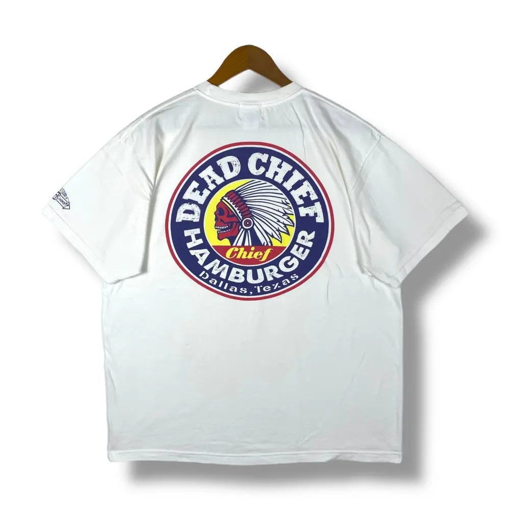 Japanese Brand DEAD CHIEF HAMBURGER Heath Knackered Graphic Tee Shirt Size US XL / EU 56 / 4 - 1 Thumbnail
