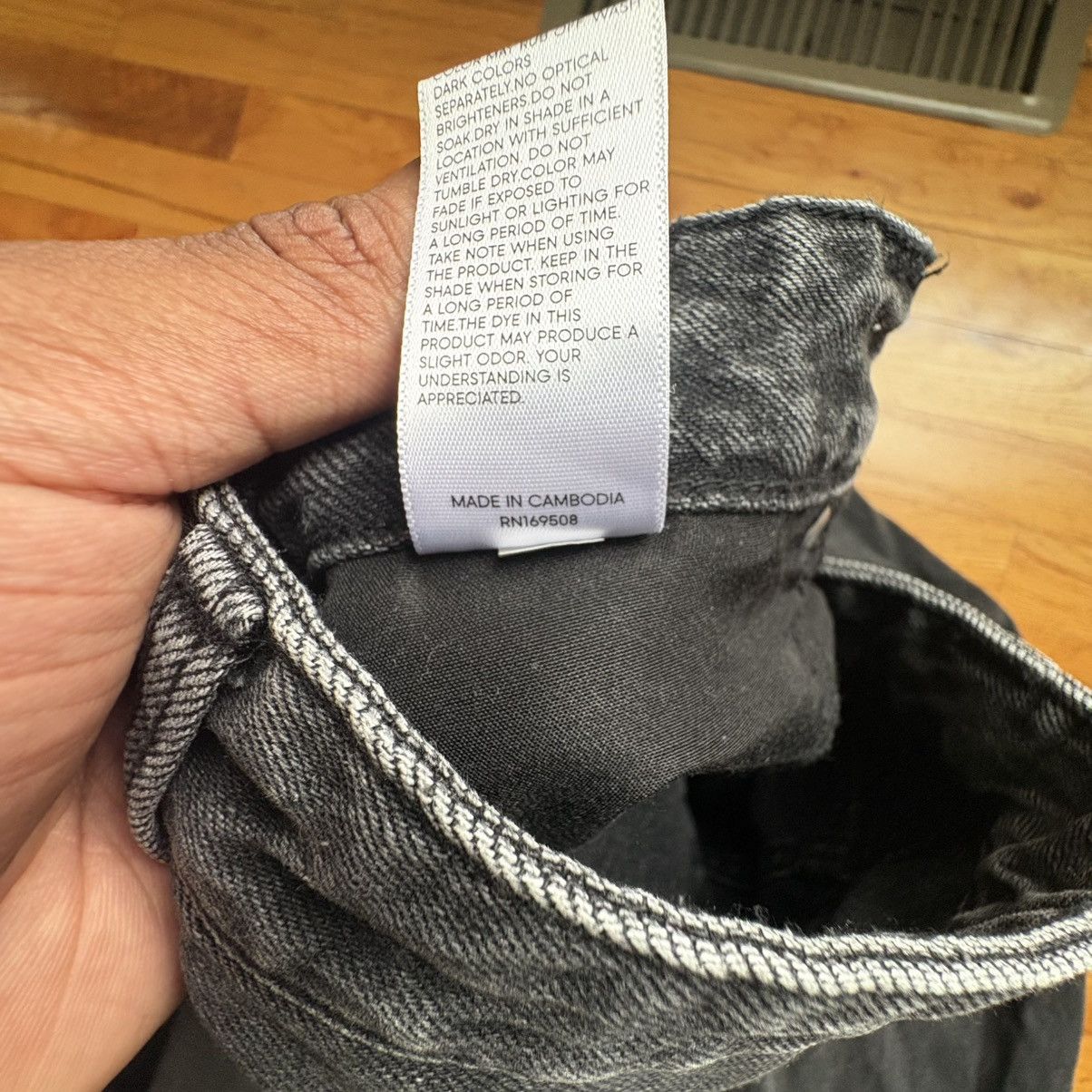 GU Barrel Leg Jeans Size 30" / US 8 / IT 44 - 4 Thumbnail