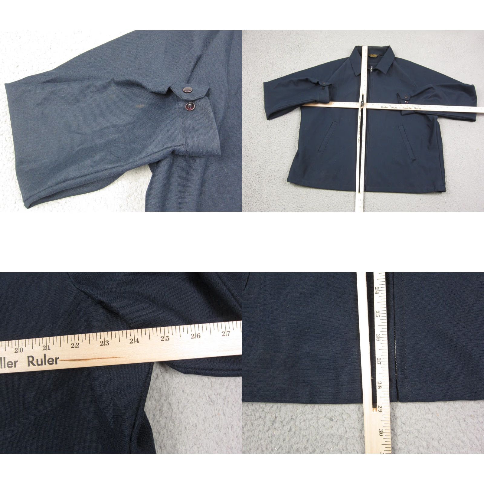 Blair John Blair Mens Jacket Bomber Jacket Full Zip 2XL Blue Vintage 90s 80s Casual Workwear Outdoor Holiday Size US XXL / EU 58 / 5 - 8 Thumbnail