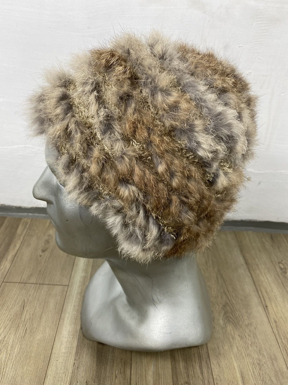 Japanese Brand Jcias Japanese Fur Beanie Hats Size ONE SIZE - 3 Thumbnail