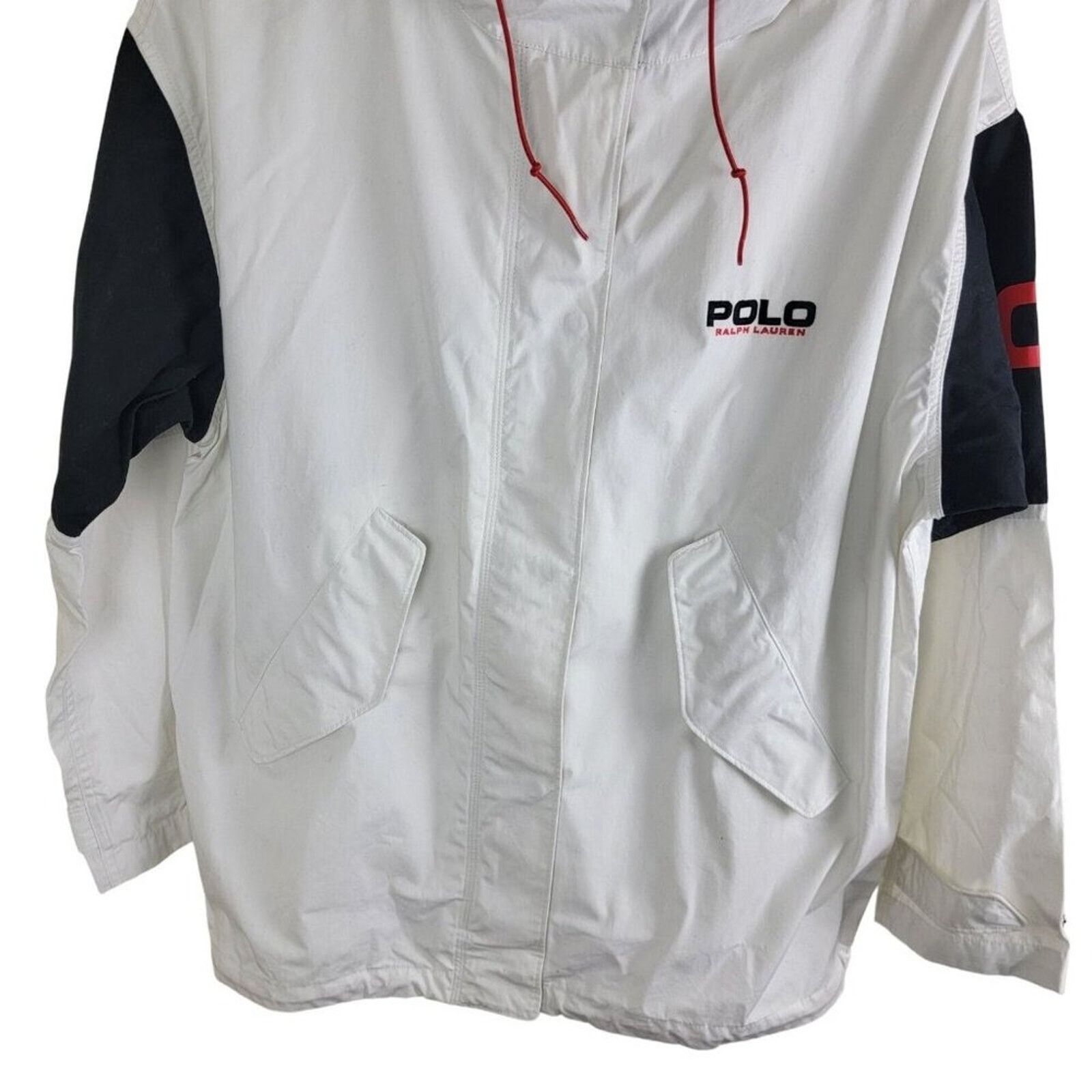 Polo Ralph Lauren Polo Ralph Lauren Mens Cotton Hooded Windbreaker Jacket Size US S / EU 44-46 / 1 - 5 Thumbnail