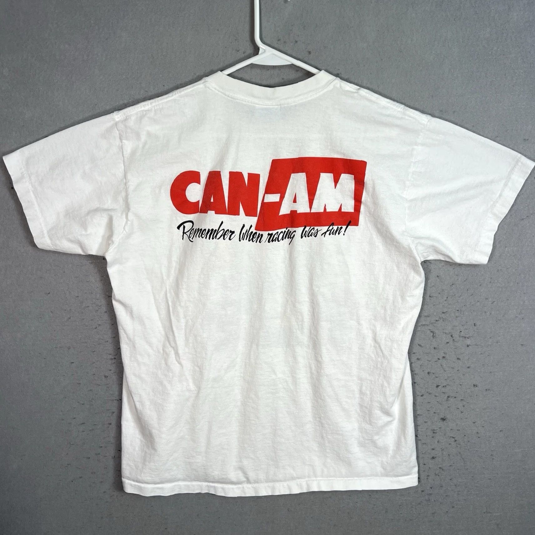 Vintage VINTAGE 90s Porsche McLaren Racing Graphic Tee Adult XL White Mens Size US XL / EU 56 / 4 - 2 Thumbnail