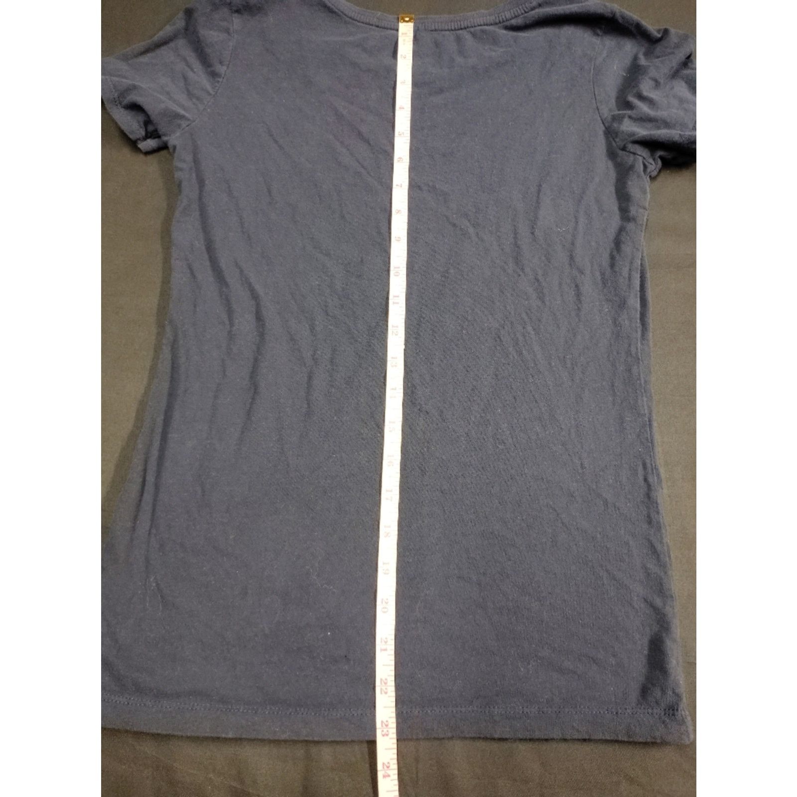 American Eagle Outfitters American Eagle Outfitters Faded Black Tee with Orange Size S / US 4 / IT 40 - 5 Thumbnail