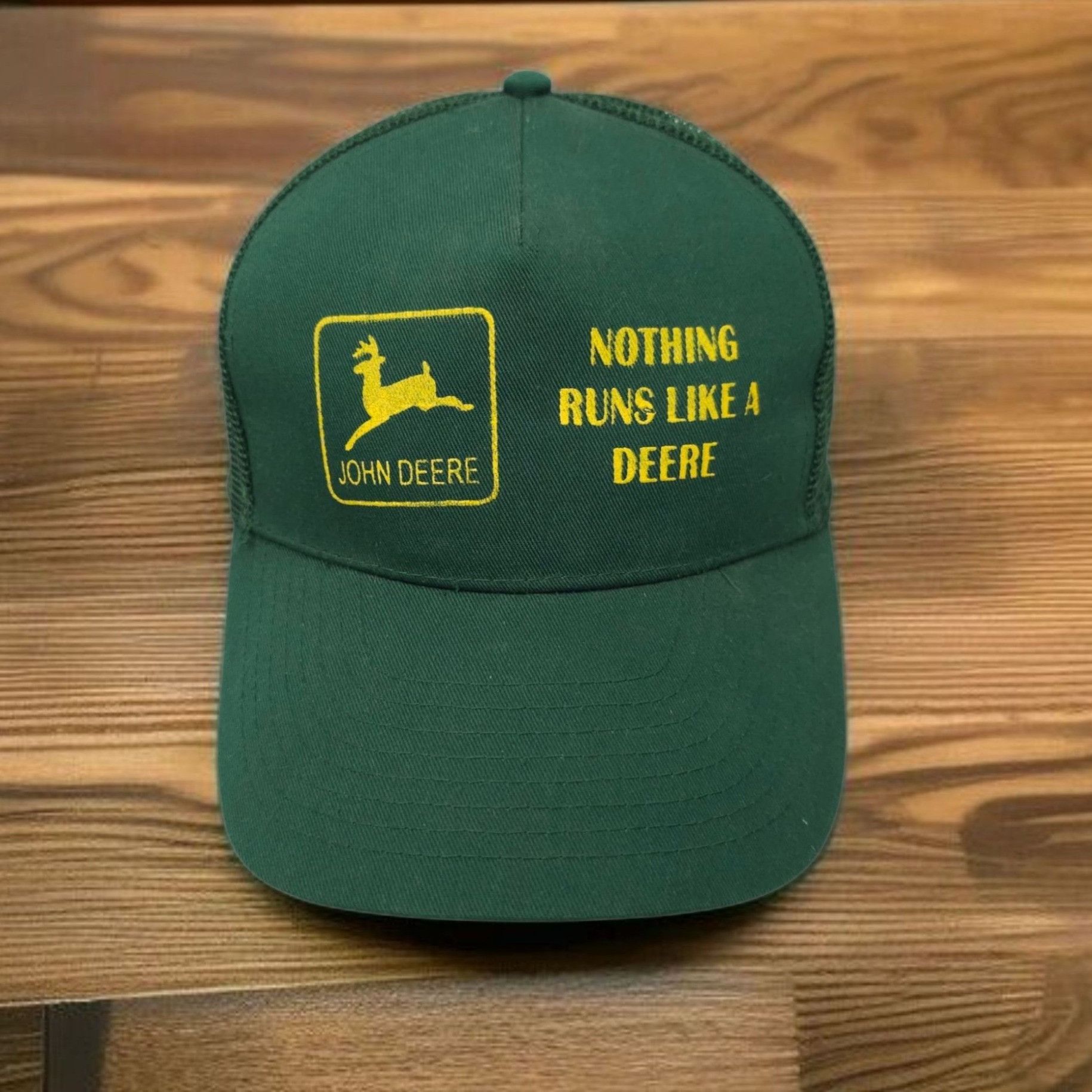 Other John Deere Mesh Strapback Cap Trucker Baseball Hat Size ONE SIZE - 1 Thumbnail