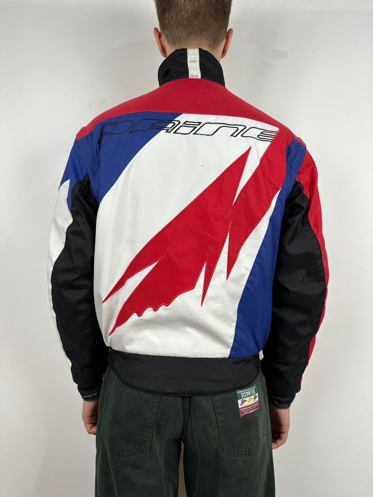 Dainese 90s Vintage Dainese Nylon Moto Racing Jacket / Vest Size US M / EU 48-50 / 2 - 2 Thumbnail