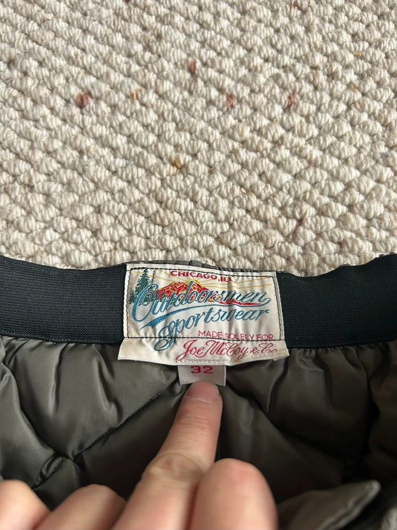 The Real McCoy Down-Filled Trousers