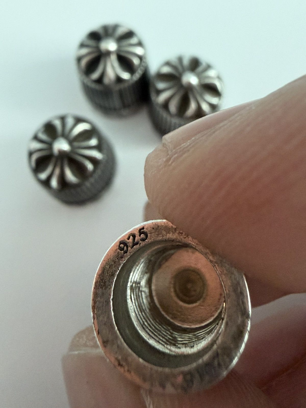 Chrome Hearts Chrome Heart Tire Caps set of 4 Size ONE SIZE - 10 Thumbnail