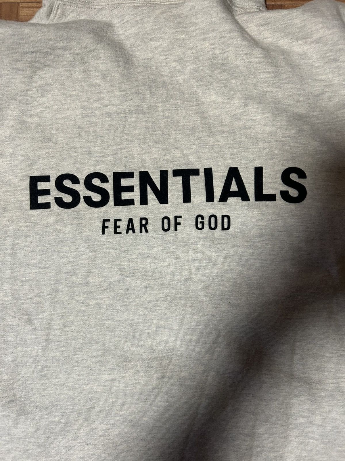 Essentials × Fear of God Light Grey Fear of God x Essential Hoodie Size US M / EU 48-50 / 2 - 3 Thumbnail