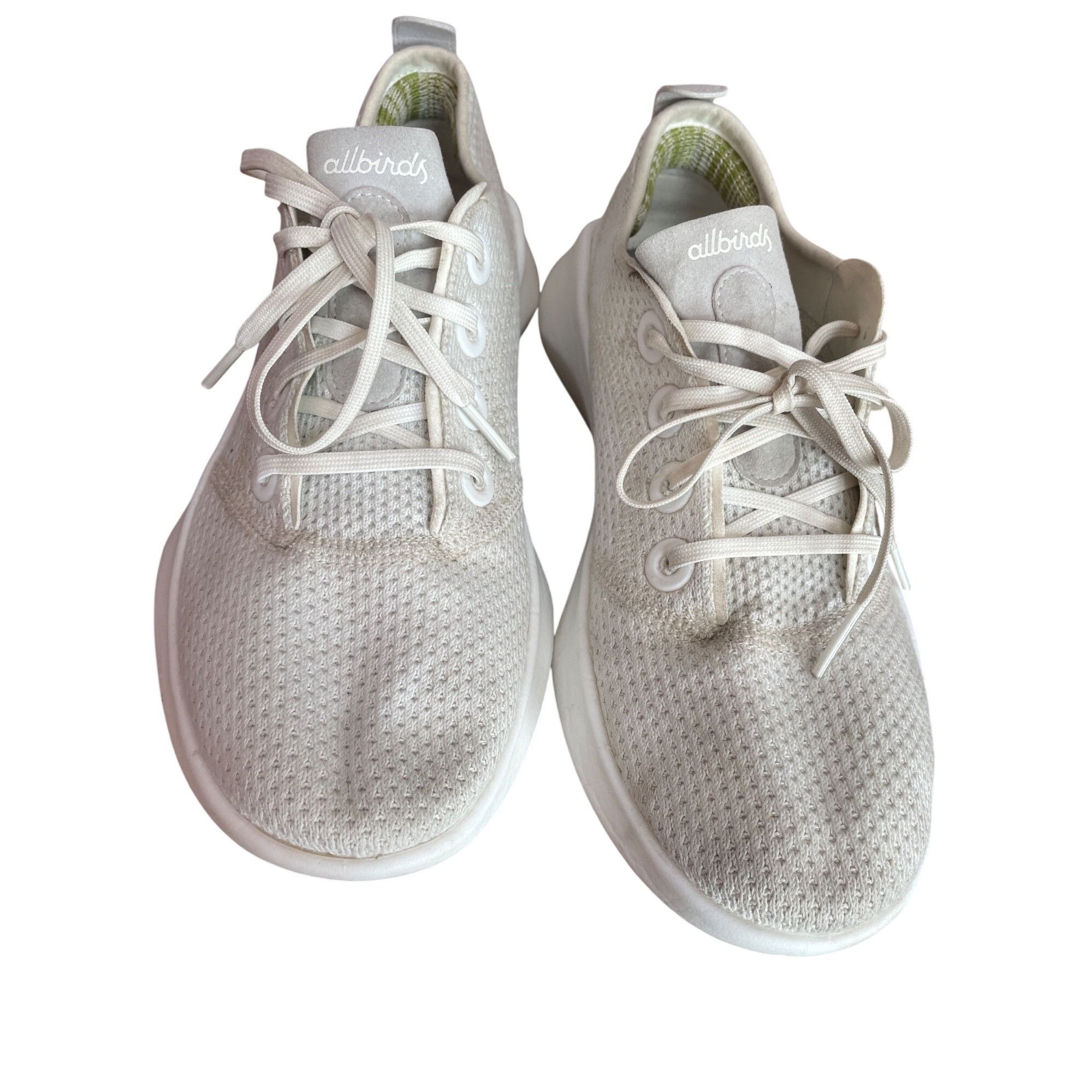 Allbirds Allbirds wms white low top comfort walking sneakers sz 7W SK Size US 7 / IT 37 - 10 Thumbnail