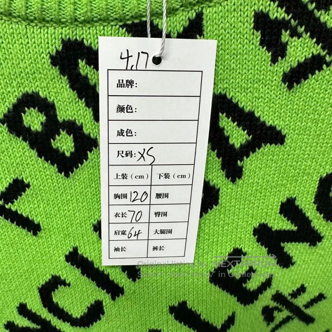 Balenciaga balenciaga limited edition printed sweater. Size XS / US 0-2 / IT 36-38 - 5 Thumbnail