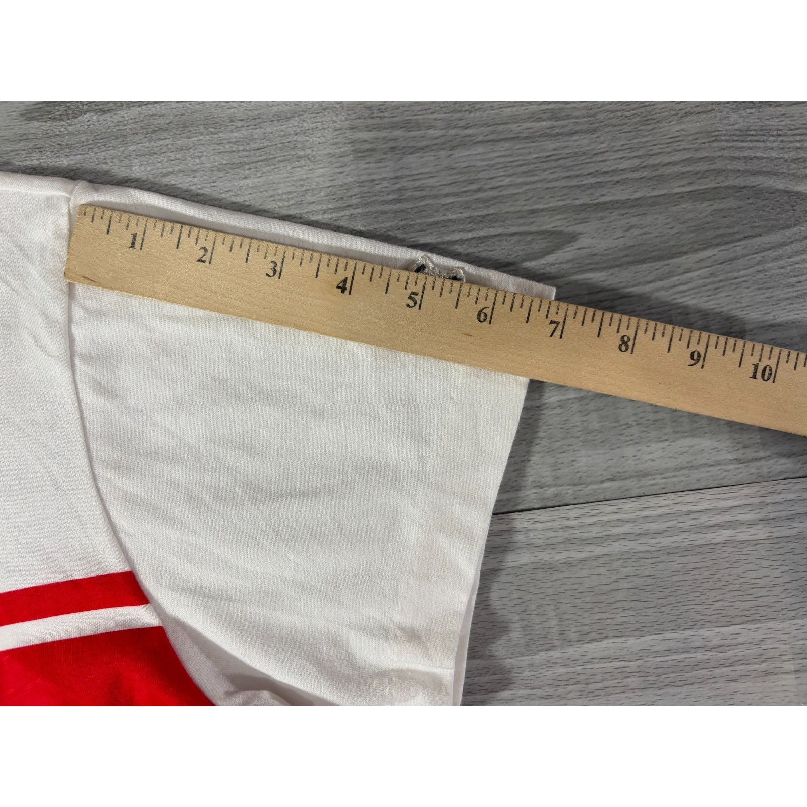 Champion CHAMPION x TODD SNYDER chest stripe Tee sz M color white Por Size US M / EU 48-50 / 2 - 7 Thumbnail
