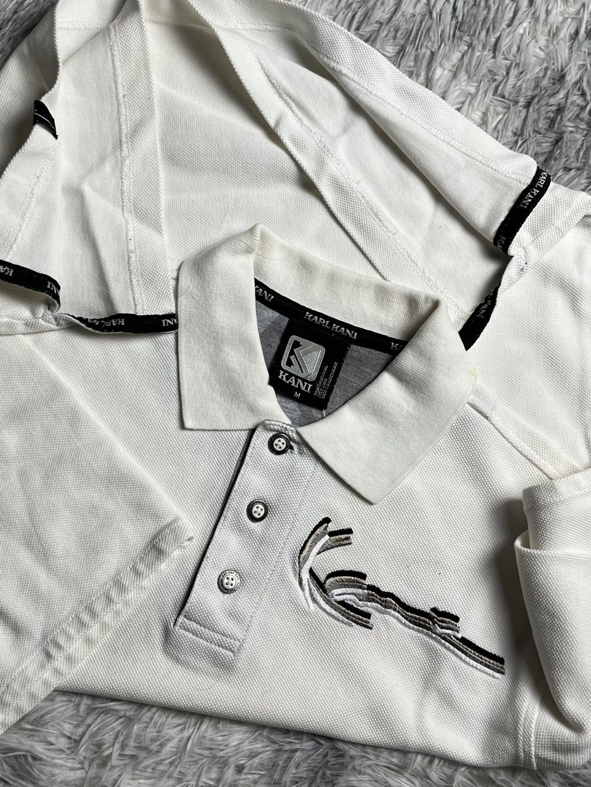 Karl Kani VINTAGE KARL KANI POLO SHIRT Size US M / EU 48-50 / 2 - 7 Thumbnail