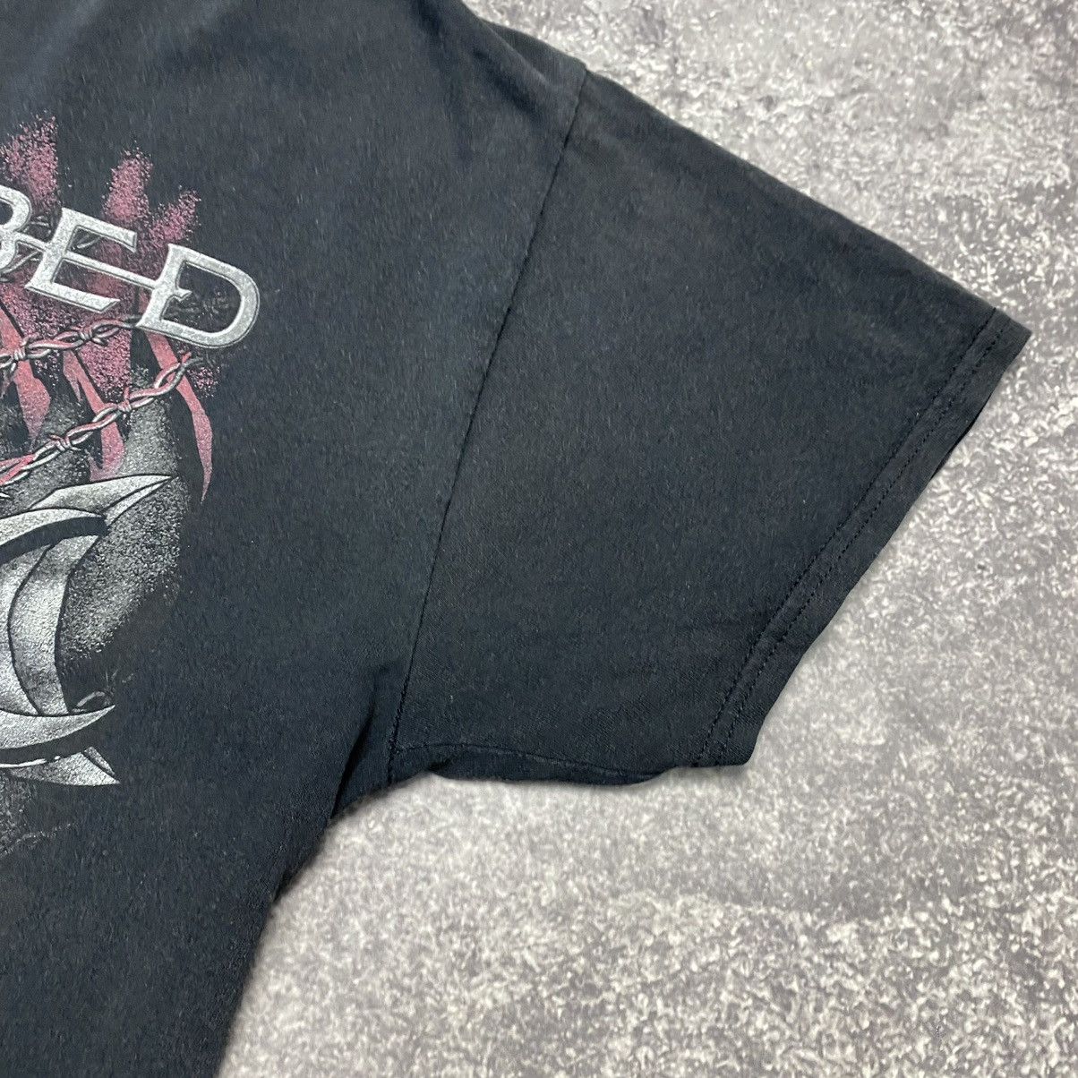 Band Tees × Vintage Vintage Disturbed 2016 Big Graphic logo rare rock band tee Size US M / EU 48-50 / 2 - 8 Thumbnail