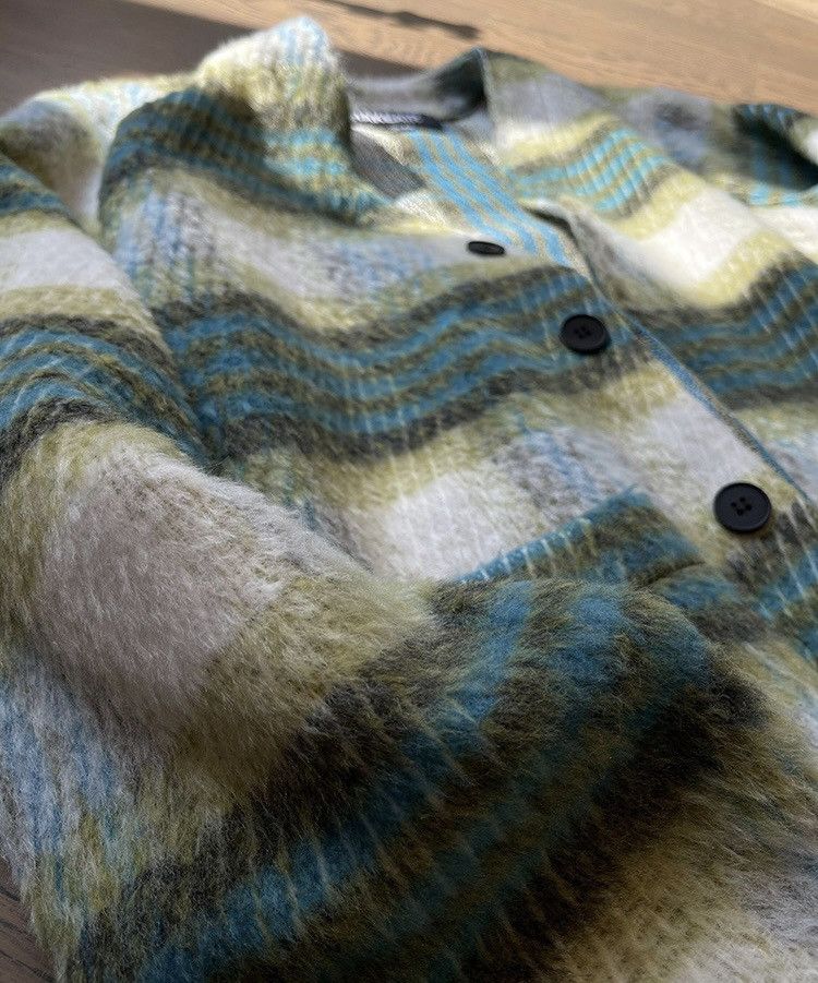Japanese Brand × Vintage Outdoor retro vintage fluffy plaid fashion jacket Size US L / EU 52-54 / 3 - 6 Thumbnail