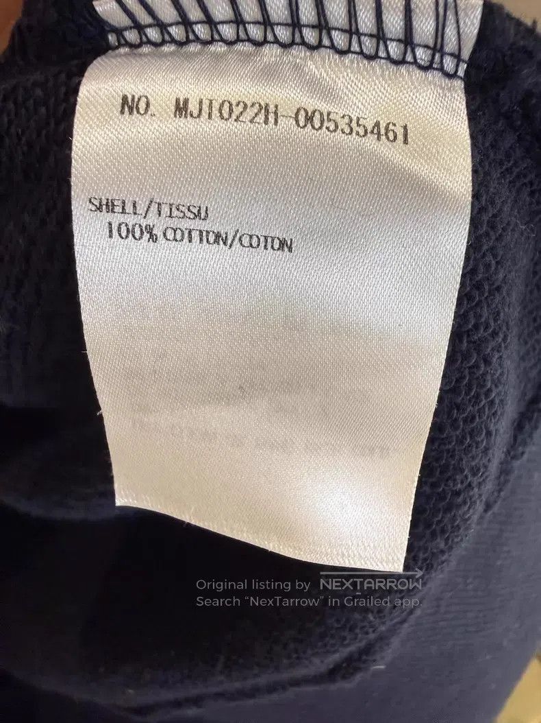 Thom Browne Thom Browne Navy Blue Four-Stripe Zip-Up Hoodie Size US S / EU 44-46 / 1 - 5 Thumbnail