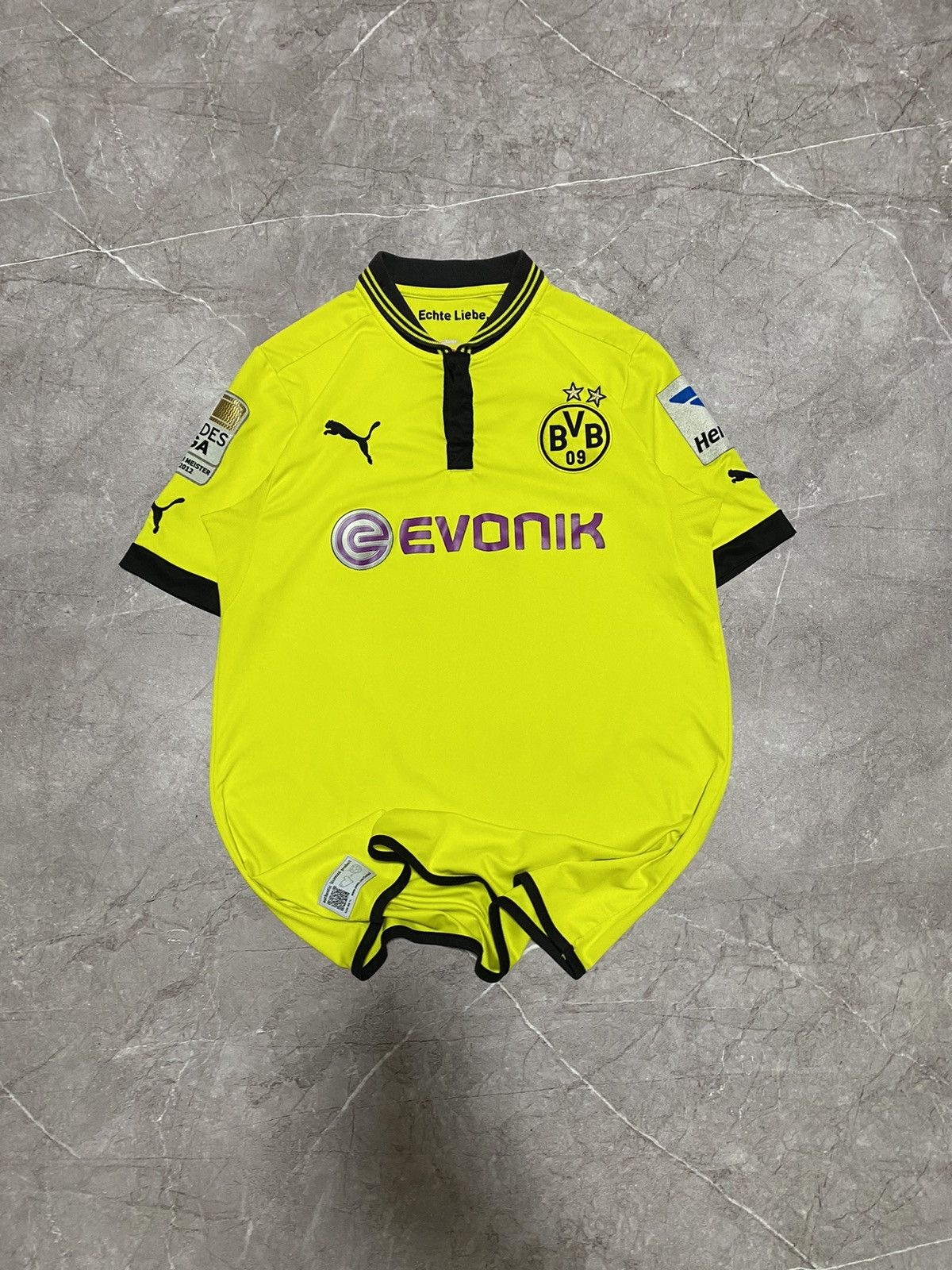 Puma Puma BVB Borussia Dortmund 11/12 Marco Reus 11 Soccer Jersey Size US S / EU 44-46 / 1 - 2 Thumbnail