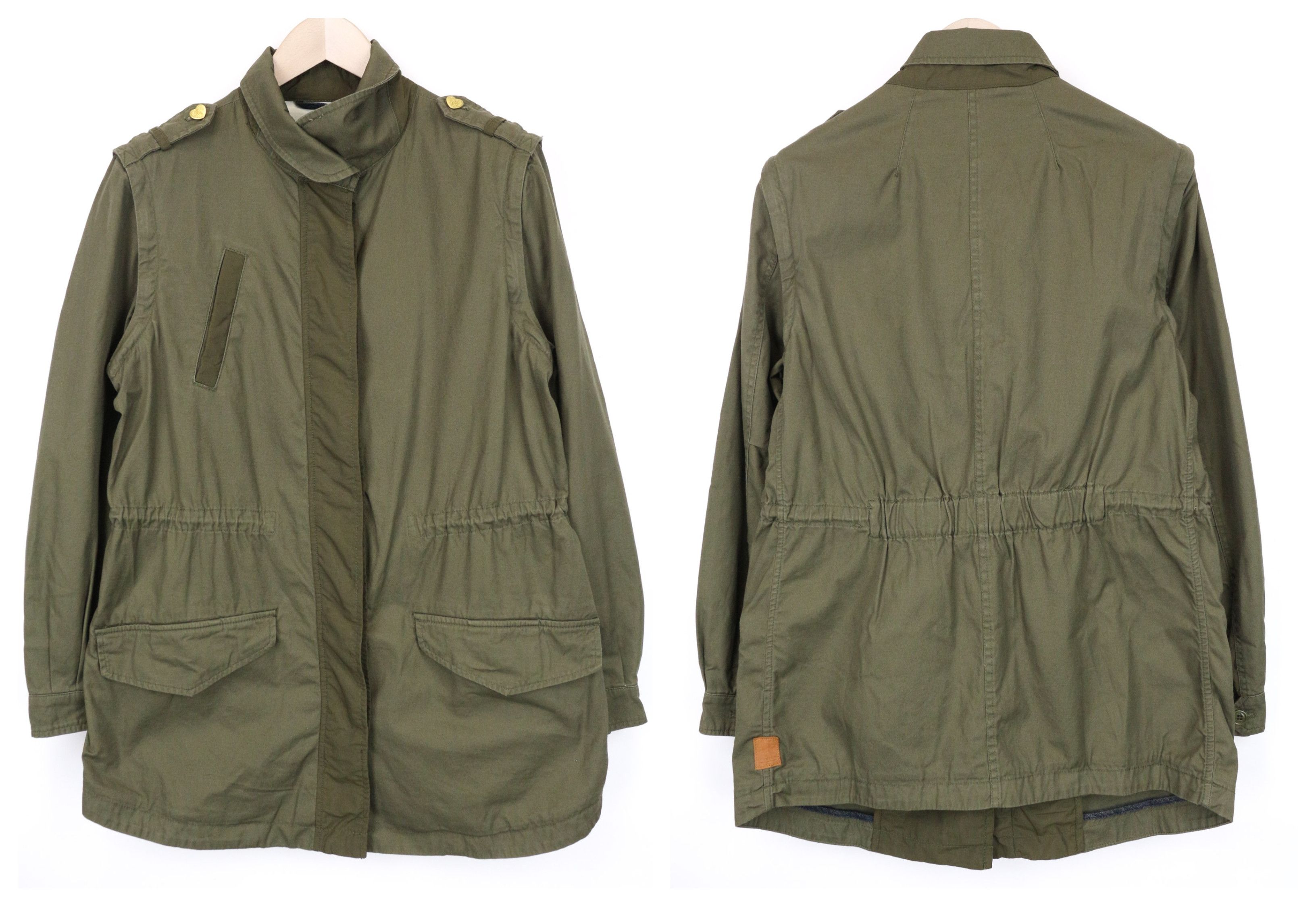 Scotch & Soda L Military Green 2-in-1 Cotton Jacket 74678 Size US L / EU 52-54 / 3 - 1 Thumbnail