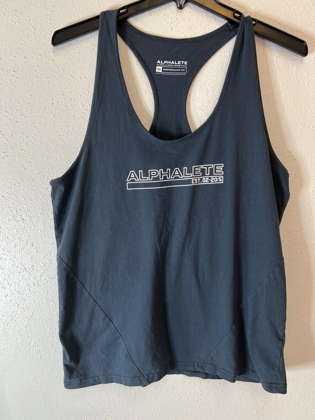 Alphalete Athletics Alphalete Racerback Athletic Tank Top Fitted Sz M Size M / US 6-8 / IT 42-44 - 1 Thumbnail