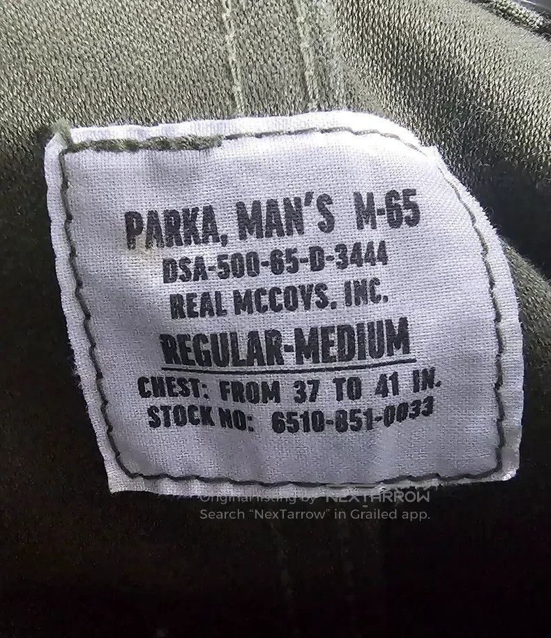 The Real McCoy's The Real McCoys M-65 waterproof fishtail trench coat Size US M / EU 48-50 / 2 - 3 Thumbnail