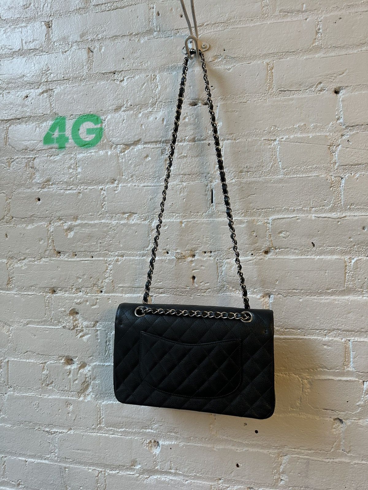 Chanel CHANEL MEDIUM CAVIAR FLAP BAG PURSE NEW Size ONE SIZE - 3 Thumbnail